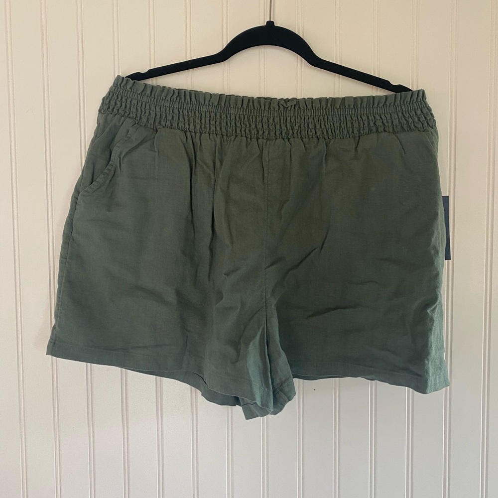 Olive Green Shorts NWT